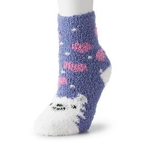NWT Llama Cozy Crew Socks
